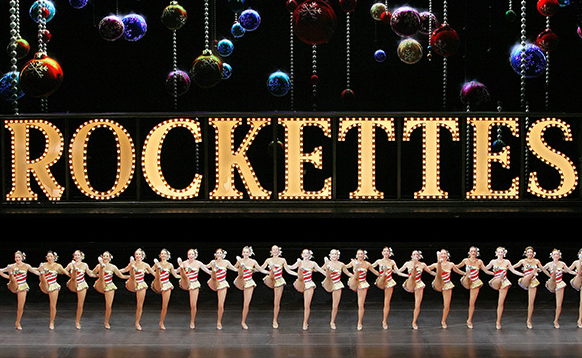 The Rockettes in the Radio City Christmas Spectacular