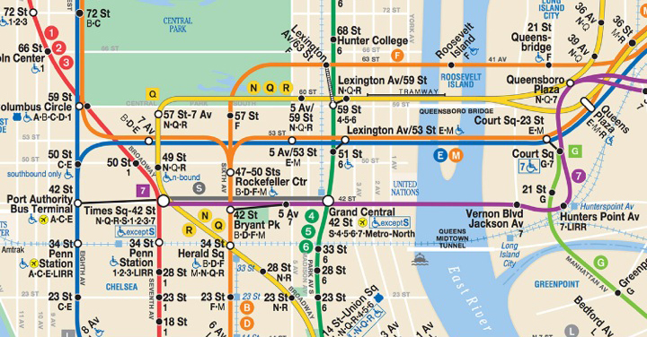 ニューヨーク地下鉄ＭＴＡはアプリで乗り回そう！